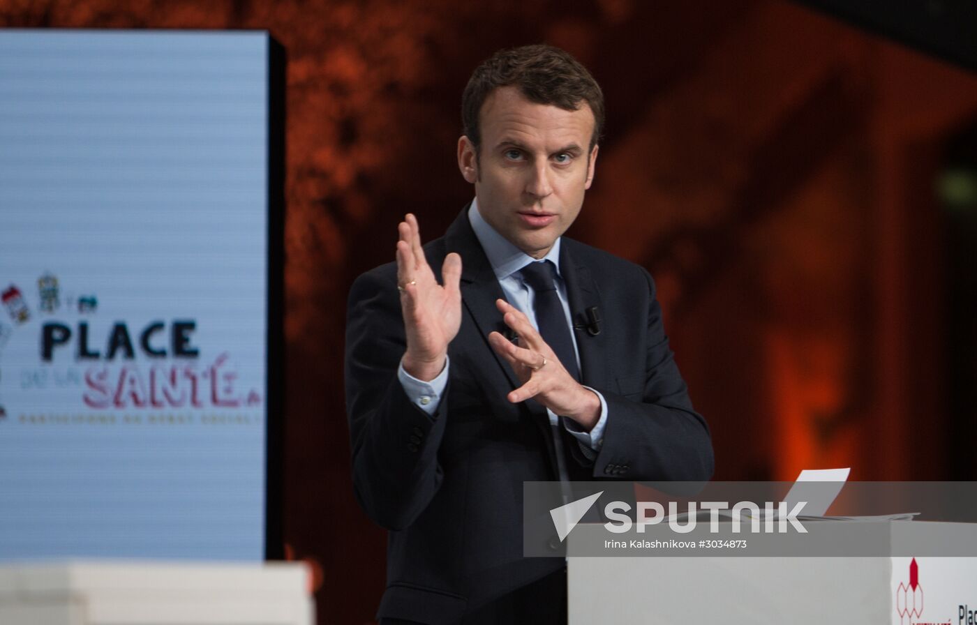 French presidential candidates make election speeches