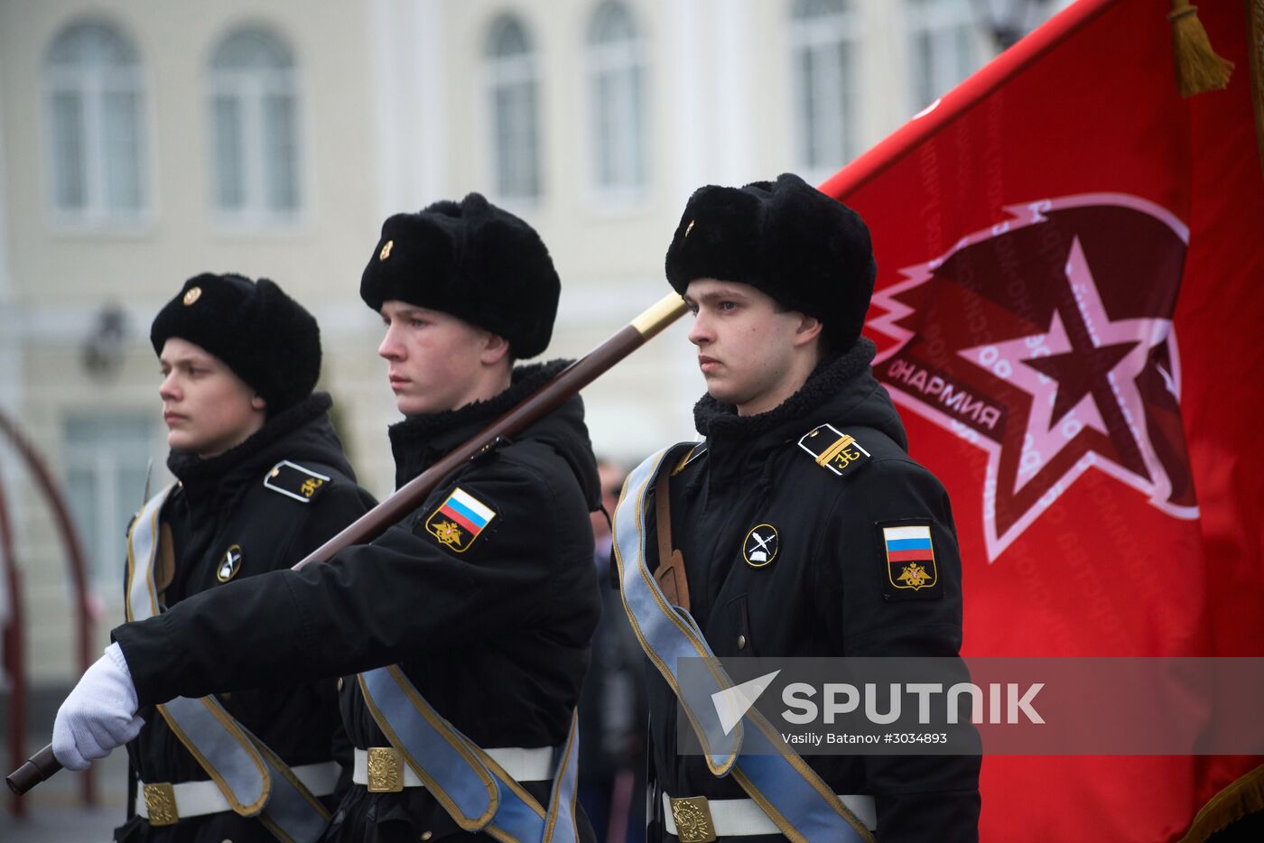 Nakhimov naval cadets in Sevastopol join Yunarmia military patriotic movement