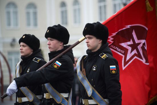 Nakhimov naval cadets in Sevastopol join Yunarmia military patriotic movement