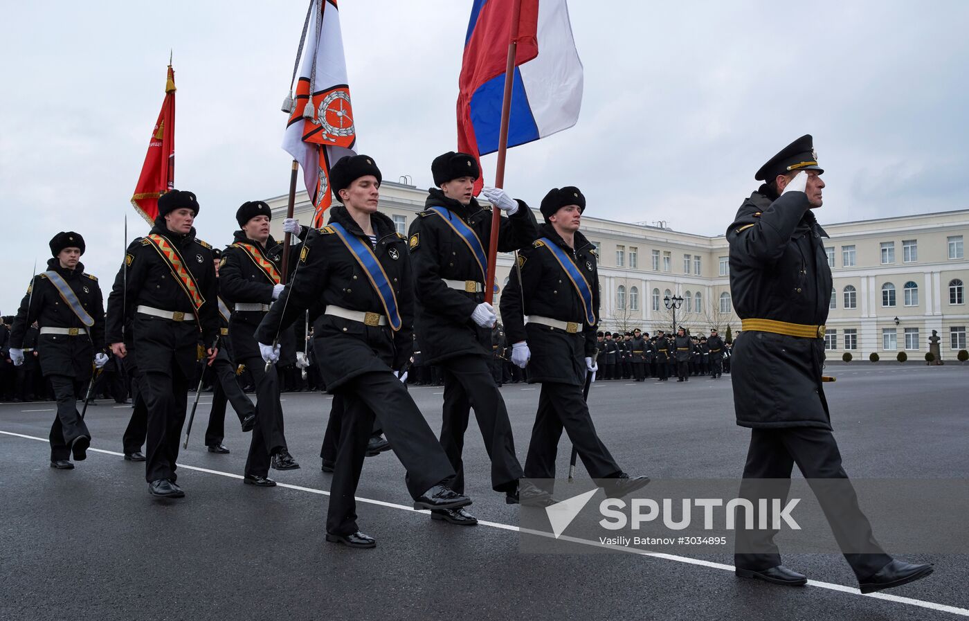 Nakhimov naval cadets in Sevastopol join Yunarmia military patriotic movement
