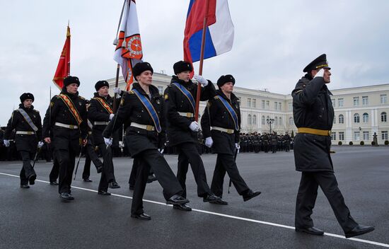 Nakhimov naval cadets in Sevastopol join Yunarmia military patriotic movement