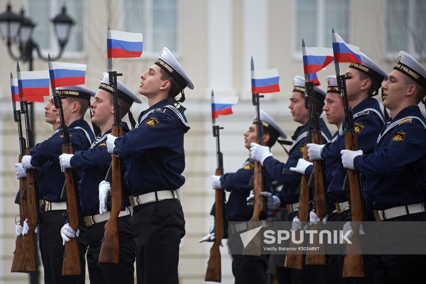 Nakhimov naval cadets in Sevastopol join Yunarmia military patriotic movement