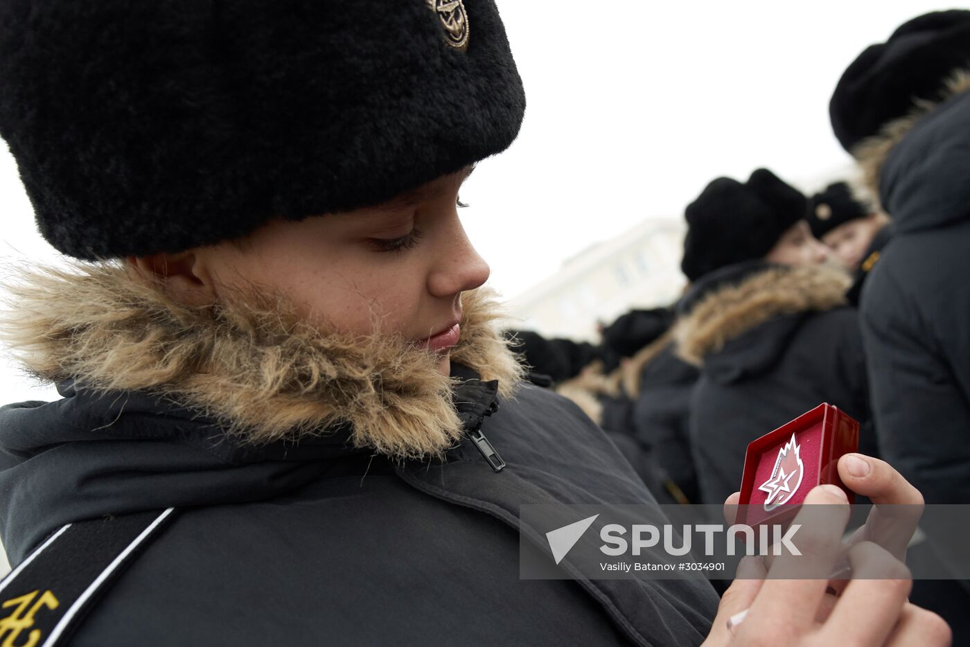 Nakhimov naval cadets in Sevastopol join Yunarmia military patriotic movement