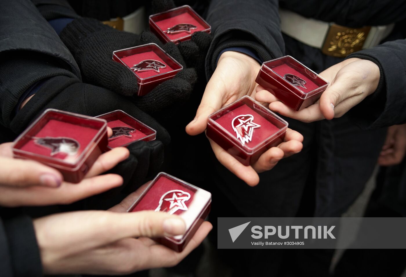 Nakhimov naval cadets in Sevastopol join Yunarmia military patriotic movement