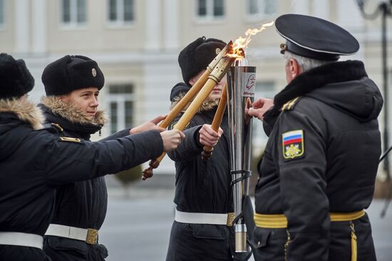 Nakhimov naval cadets in Sevastopol join Yunarmia military patriotic movement