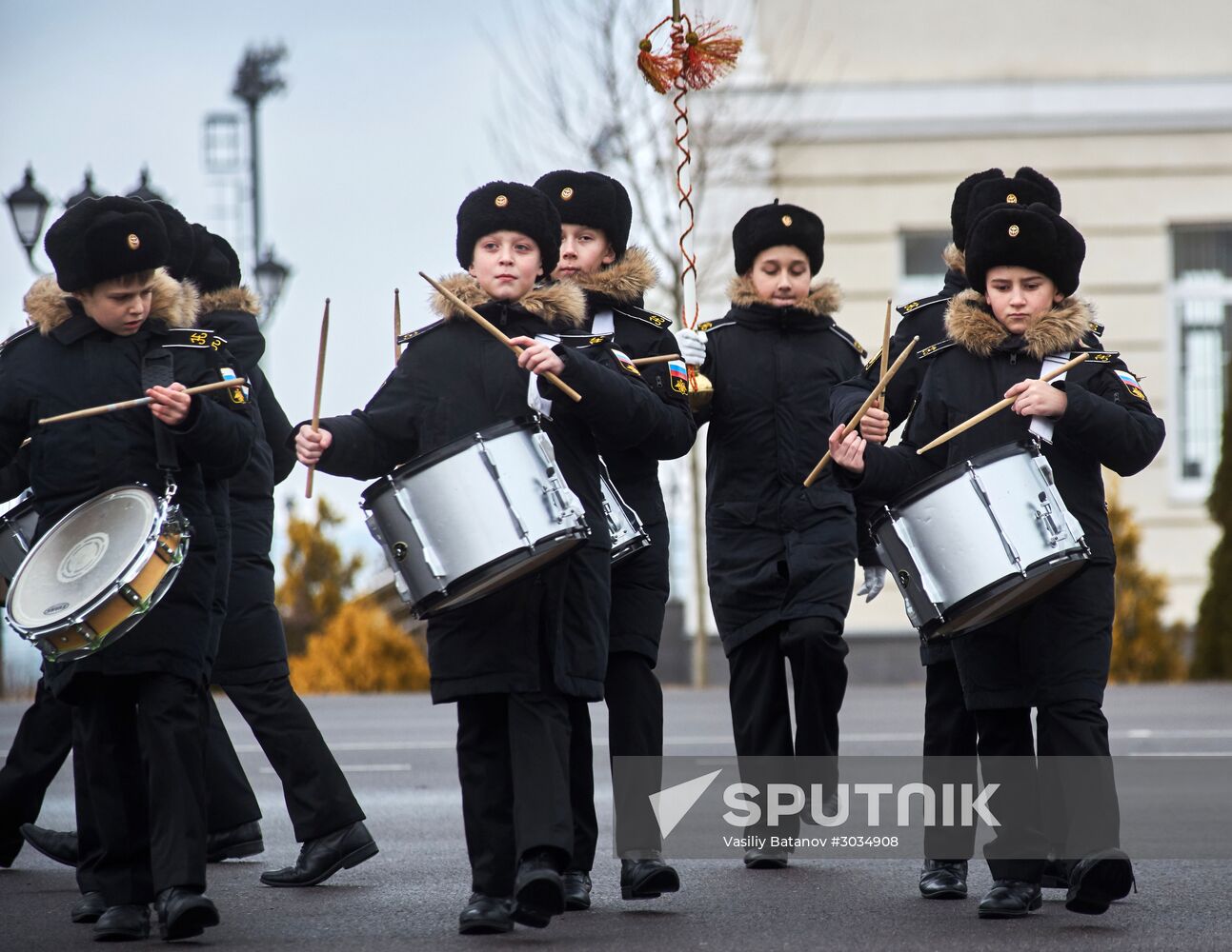 Nakhimov naval cadets in Sevastopol join Yunarmia military patriotic movement