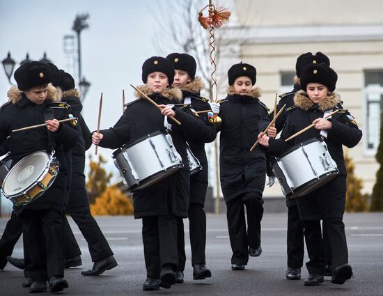 Nakhimov naval cadets in Sevastopol join Yunarmia military patriotic movement