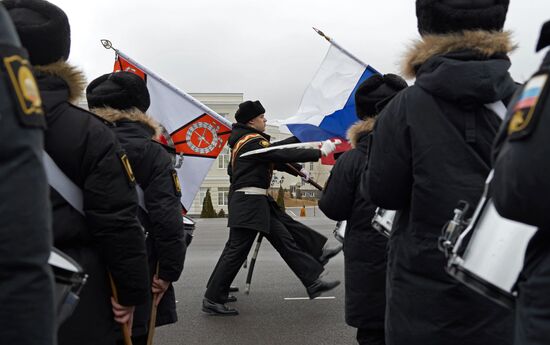 Nakhimov naval cadets in Sevastopol join Yunarmia military patriotic movement