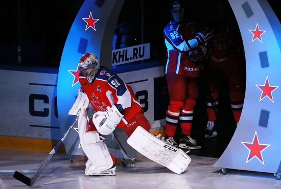 Ice hockey. KHL. CSKA vs. Jokerit