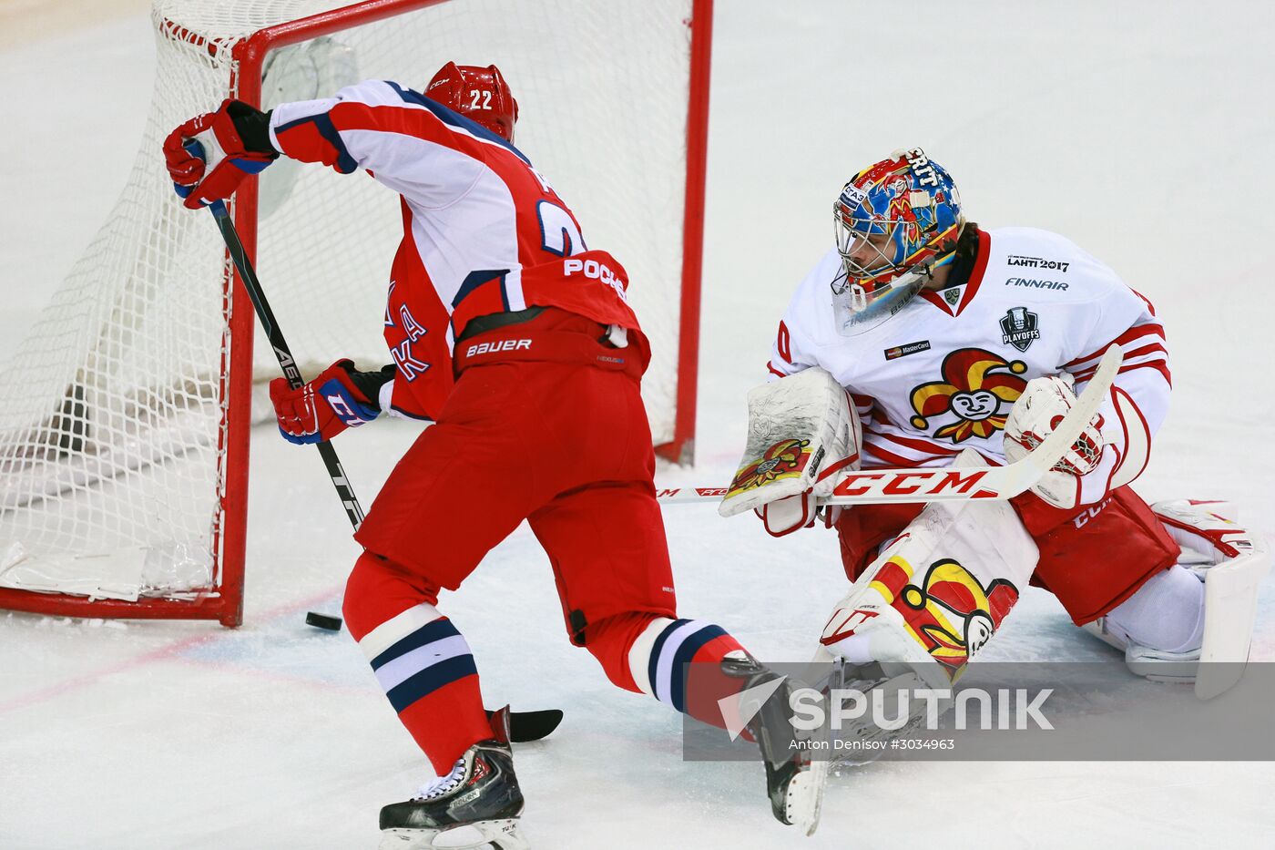 Kontinental Hockey League. CSKA vs. Jokerit