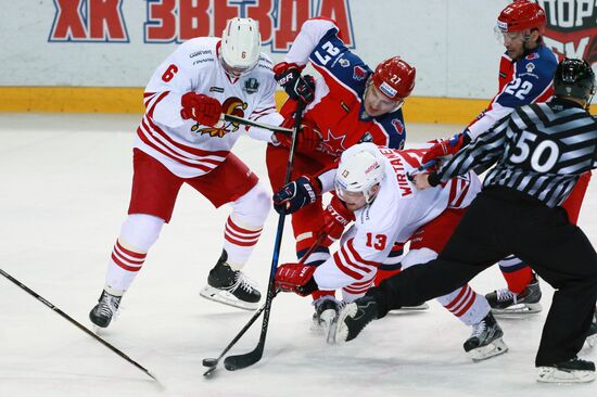 Kontinental Hockey League. CSKA vs. Jokerit