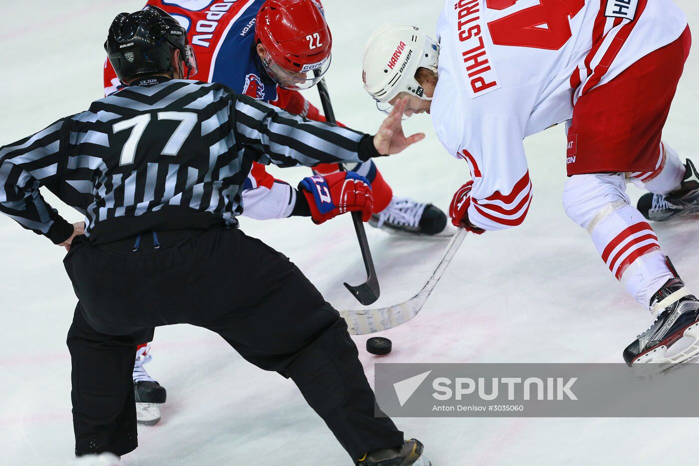 Kontinental Hockey League. CSKA vs. Jokerit
