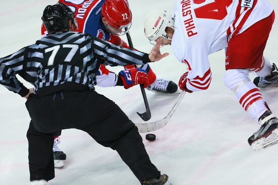 Kontinental Hockey League. CSKA vs. Jokerit