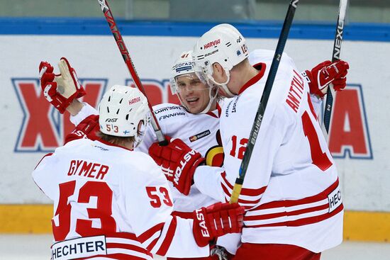 Kontinental Hockey League. CSKA vs. Jokerit