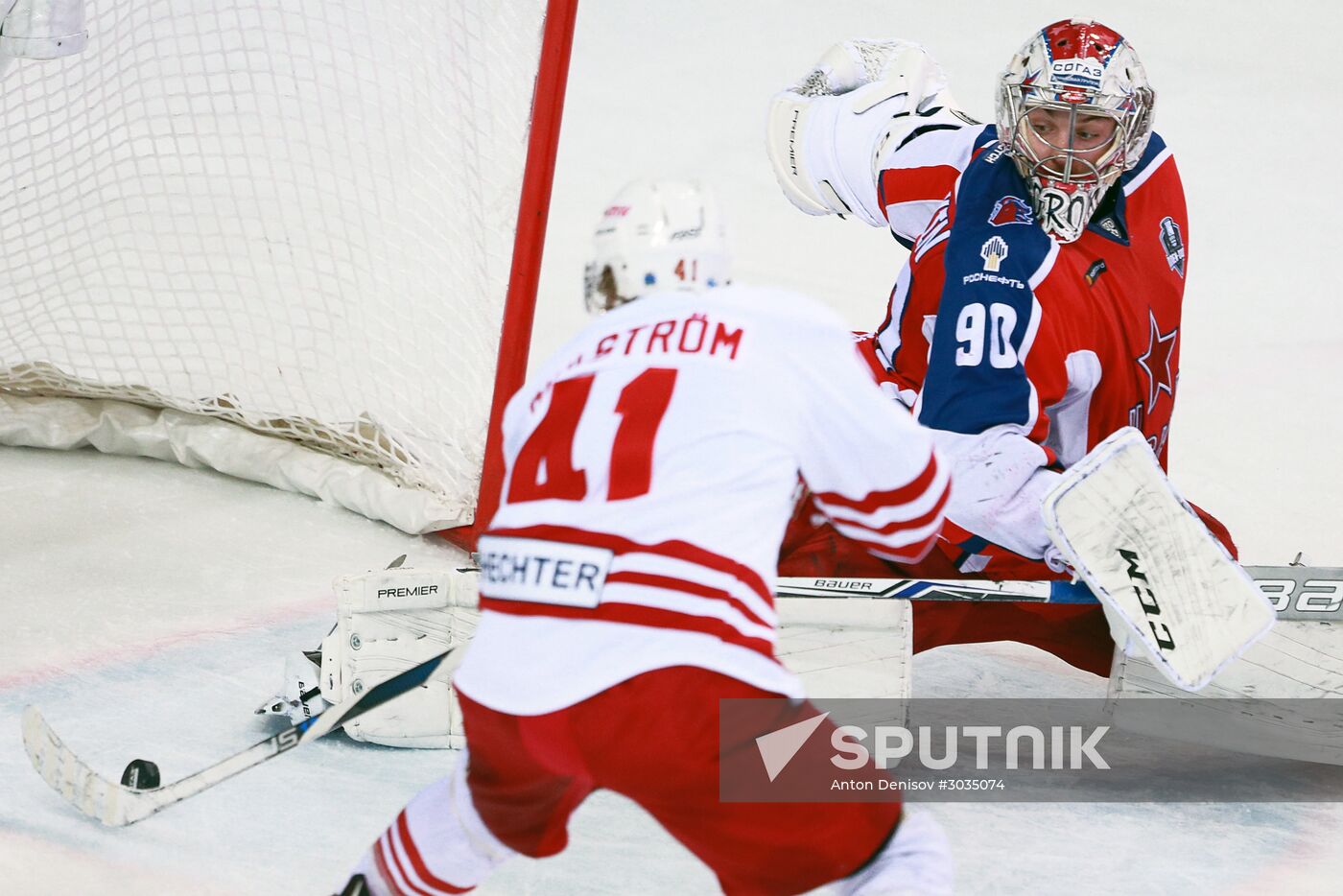 Kontinental Hockey League. CSKA vs. Jokerit