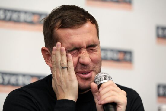 Alexander Kerzhakov presents his autobiography book "The Best"