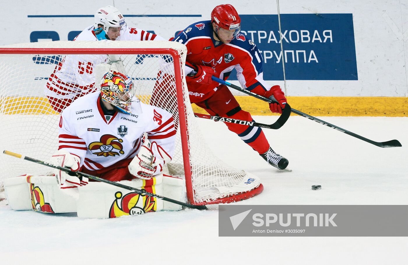 Kontinental Hockey League. CSKA vs. Jokerit