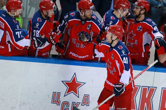 Kontinental Hockey League. CSKA vs. Jokerit