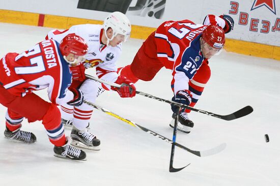 Kontinental Hockey League. CSKA vs. Jokerit