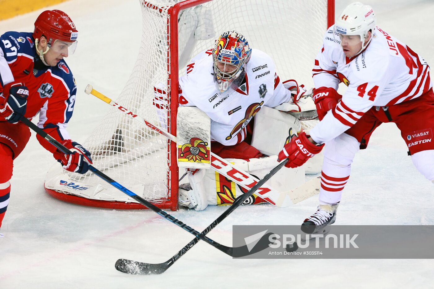 Kontinental Hockey League. CSKA vs. Jokerit