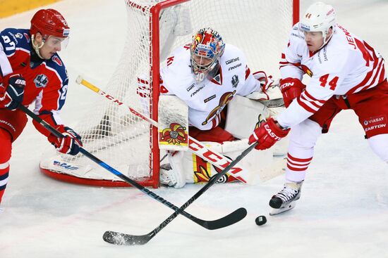 Kontinental Hockey League. CSKA vs. Jokerit