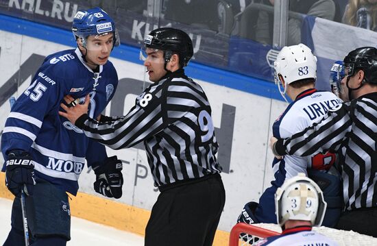 Ice hockey. KHL. Dynamo Moscow vs. Torpedo