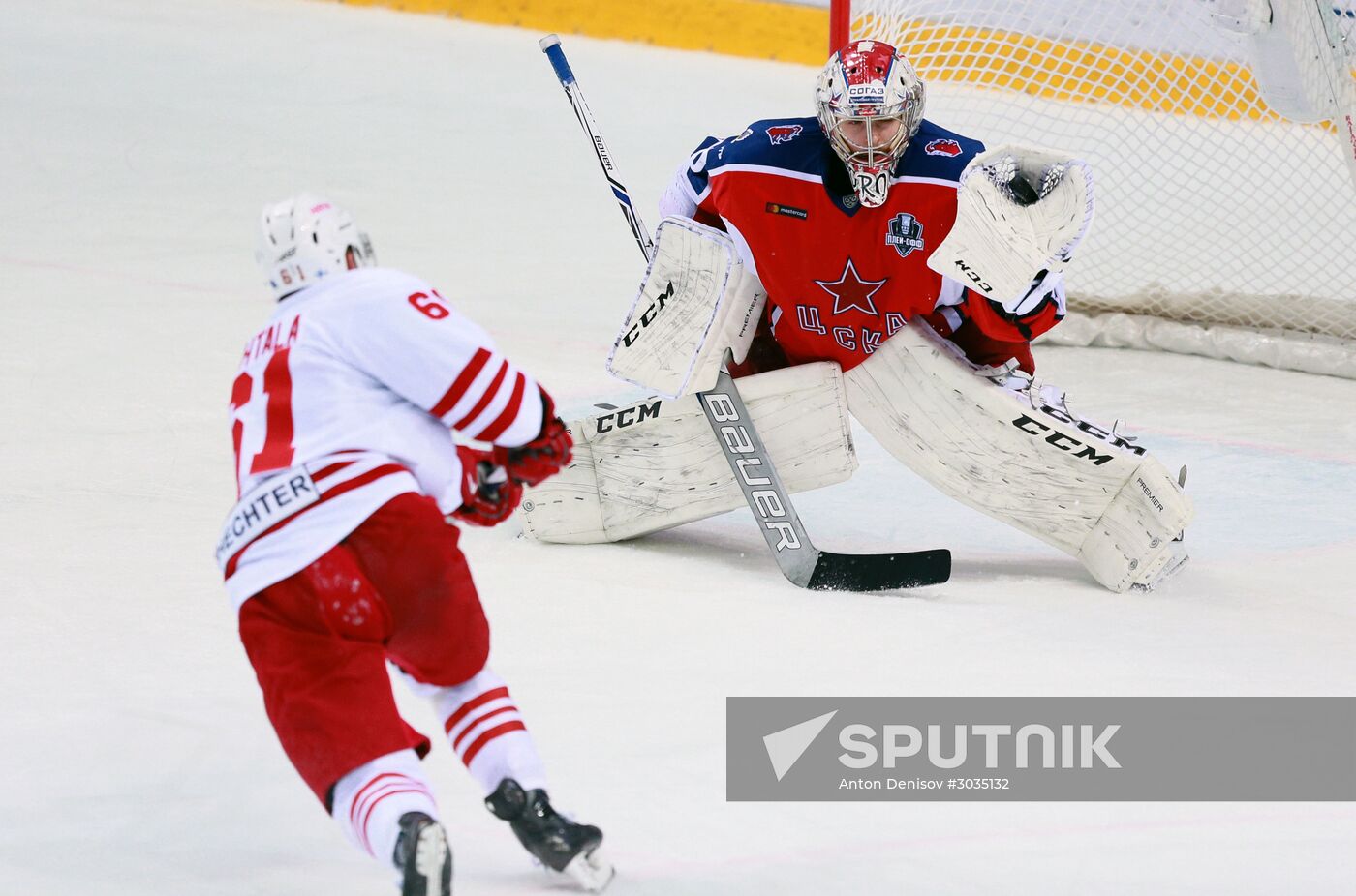 Kontinental Hockey League. CSKA vs. Jokerit