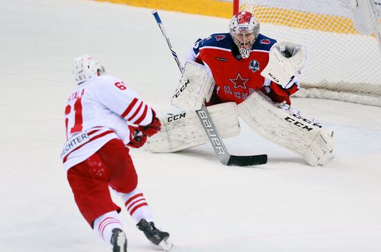 Kontinental Hockey League. CSKA vs. Jokerit