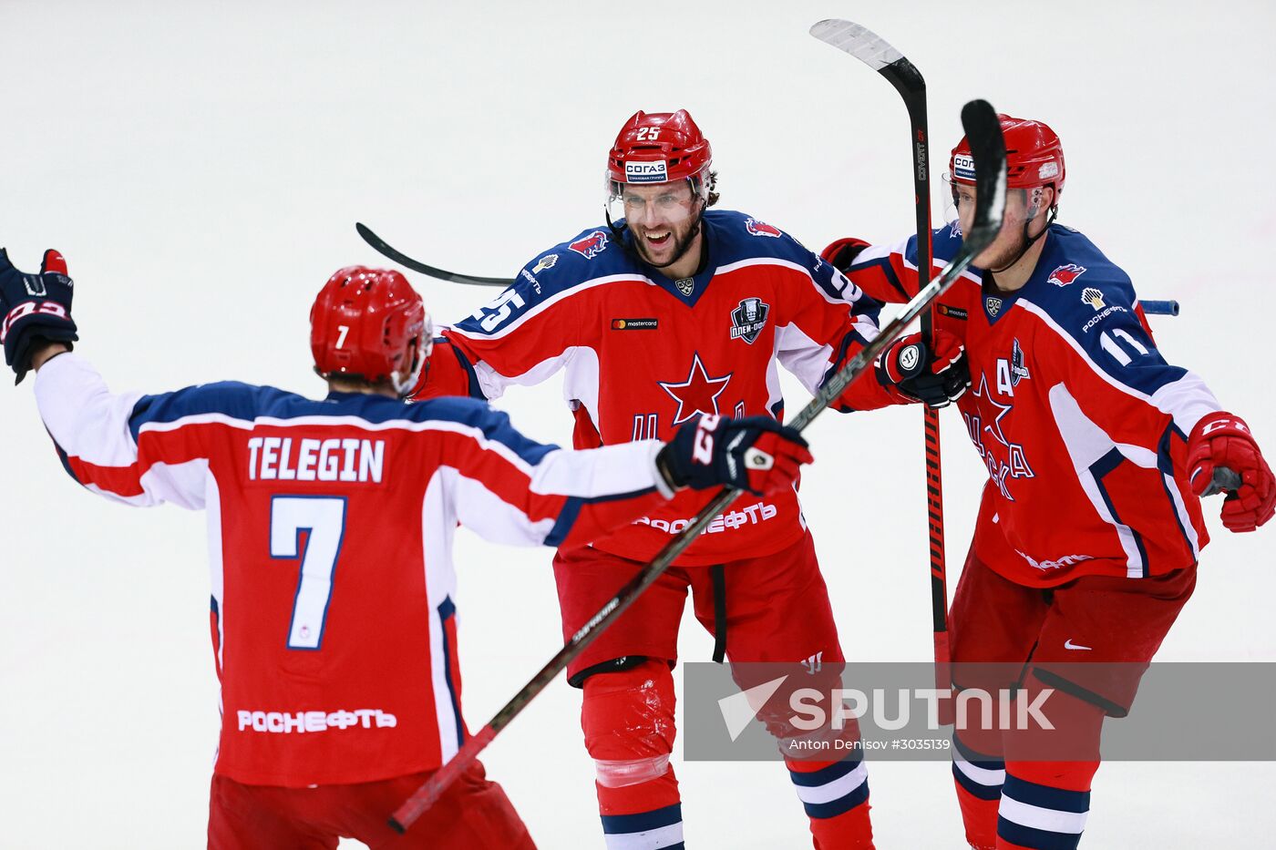 Kontinental Hockey League. CSKA vs. Jokerit