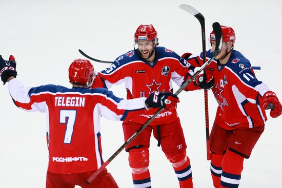 Kontinental Hockey League. CSKA vs. Jokerit