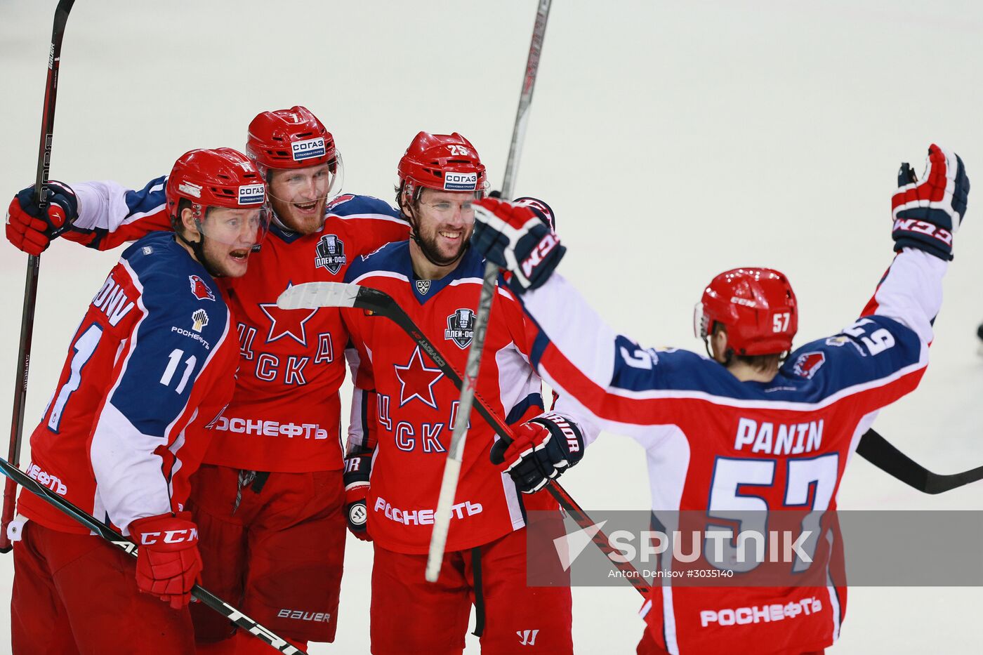 Kontinental Hockey League. CSKA vs. Jokerit