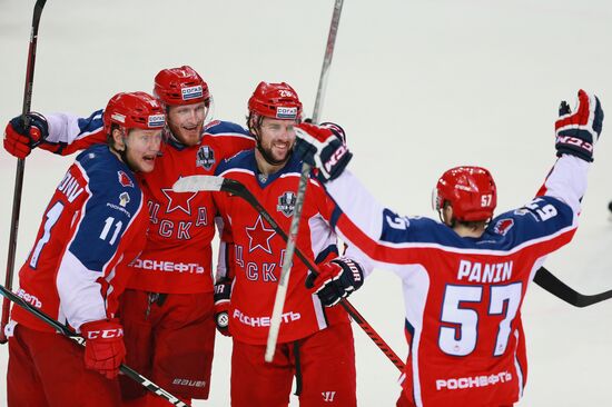 Kontinental Hockey League. CSKA vs. Jokerit