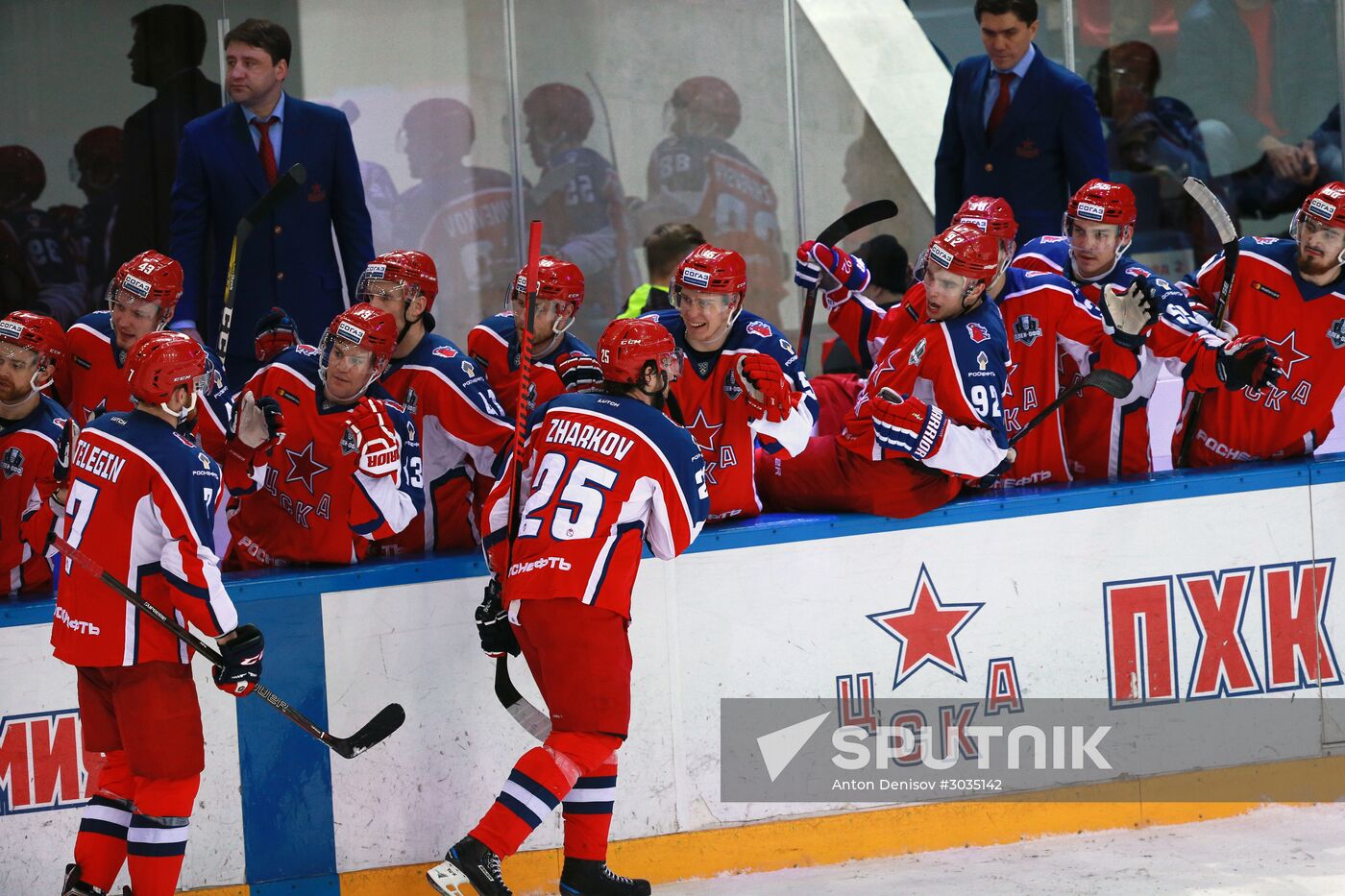 Kontinental Hockey League. CSKA vs. Jokerit