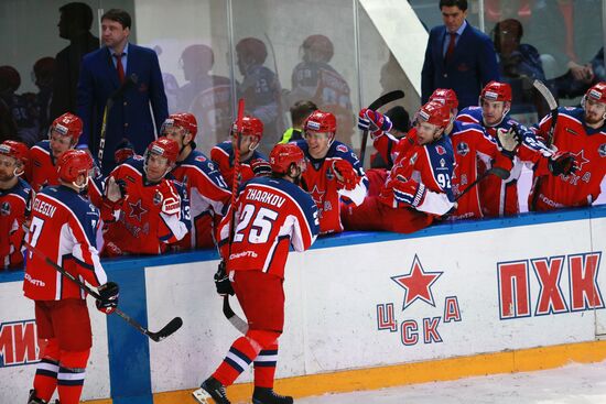 Kontinental Hockey League. CSKA vs. Jokerit