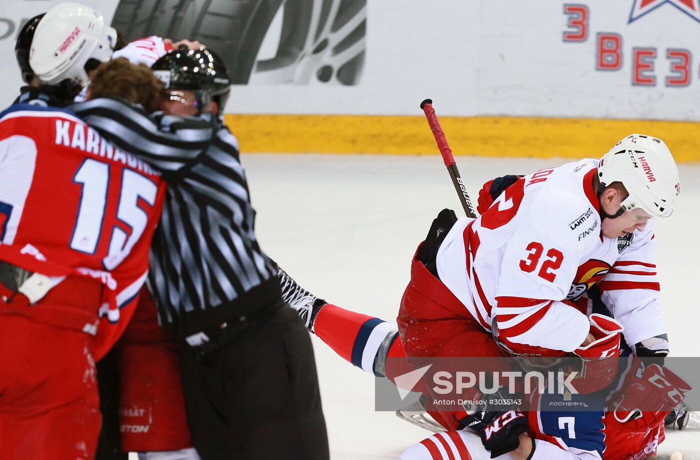 Kontinental Hockey League. CSKA vs. Jokerit