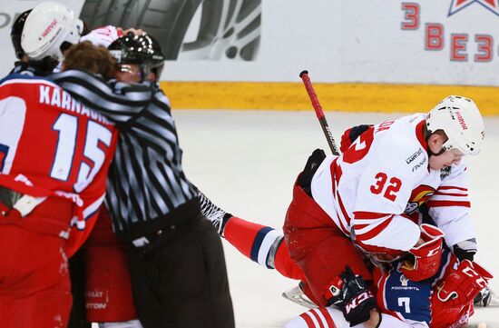 Kontinental Hockey League. CSKA vs. Jokerit