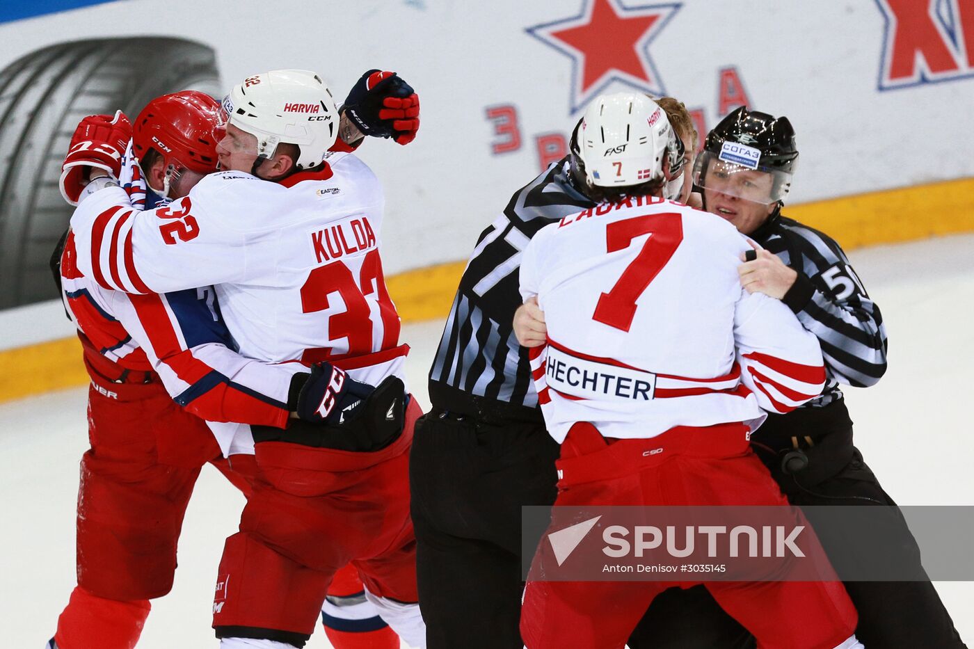 Kontinental Hockey League. CSKA vs. Jokerit