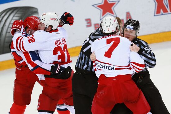 Kontinental Hockey League. CSKA vs. Jokerit