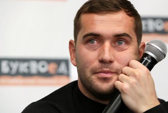 Alexander Kerzhakov presents his autobiography book "The Best"