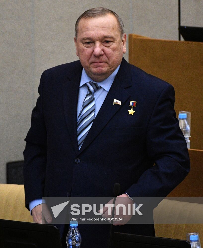 Plenary meeting of the State Duma of the Russian Federation