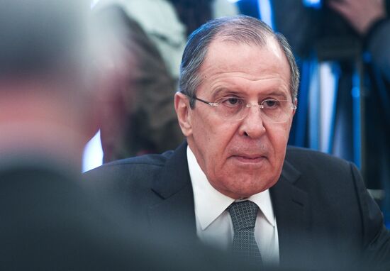 Sergei Lavrov meets with UN High Commissioner for Refugees Filippo Grandi