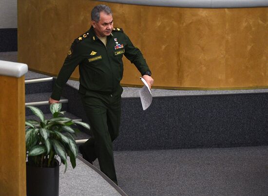 Plenary meeting of the State Duma of the Russian Federation