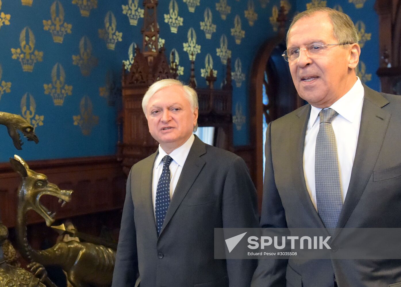 Sergei Lavrov meets with Armenian Foreign Minister Edward Nalbandyan