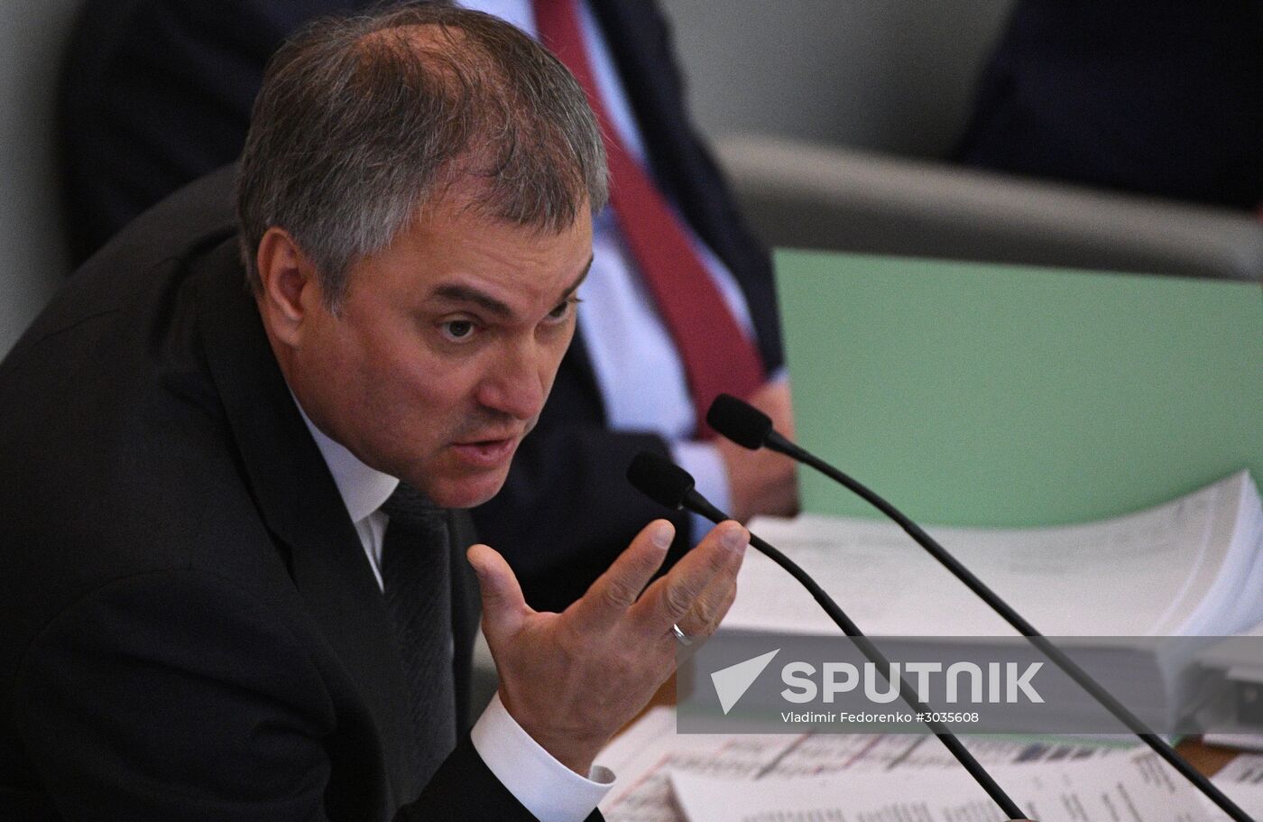 State Duma plenary meeting