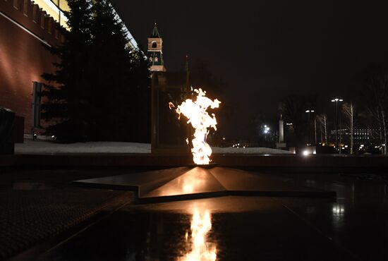 Preventive measures taken regarding Eternal Flame in Alexander Garden