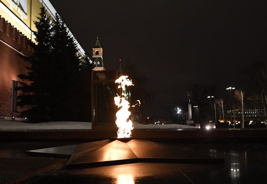 Preventive measures taken regarding Eternal Flame in Alexander Garden