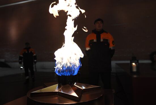 Preventive measures taken regarding Eternal Flame in Alexander Garden