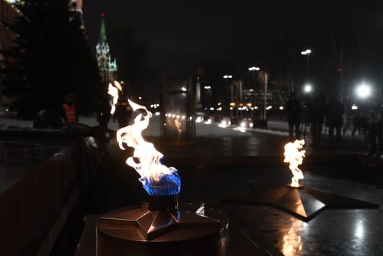 Preventive measures taken regarding Eternal Flame in Alexander Garden