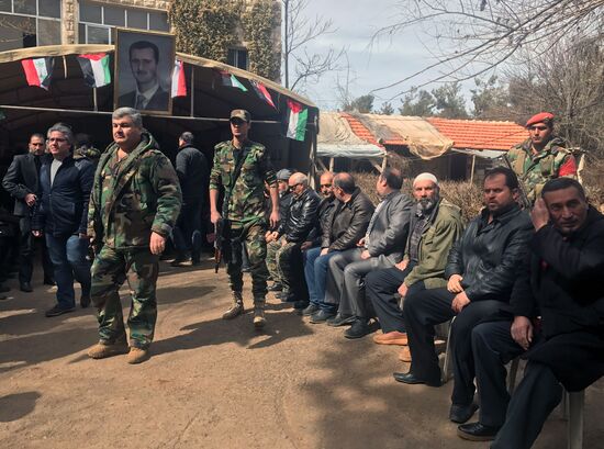 Syrian army regains control of Serghaya town near Damascus