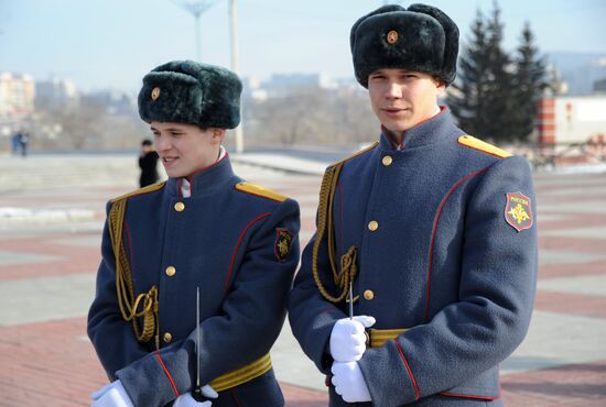 Defender of the Fatherland Day celebrated in Russian cities